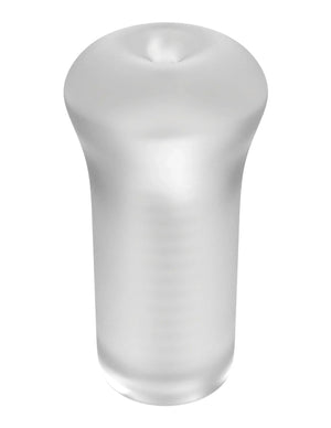 PDX Extreme Wet Stroker: Frosted Glide & Pleasure - Frost