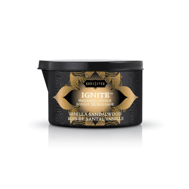 Ignite Vanilla Sandalwood Massage Candle - 6 Oz. - MyPleasure