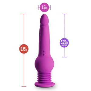 Impressions - New York - Gyro-Quake Dildo - Purple - MyPleasure
