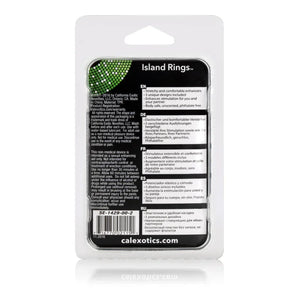 Island Rings - Clear - MyPleasure