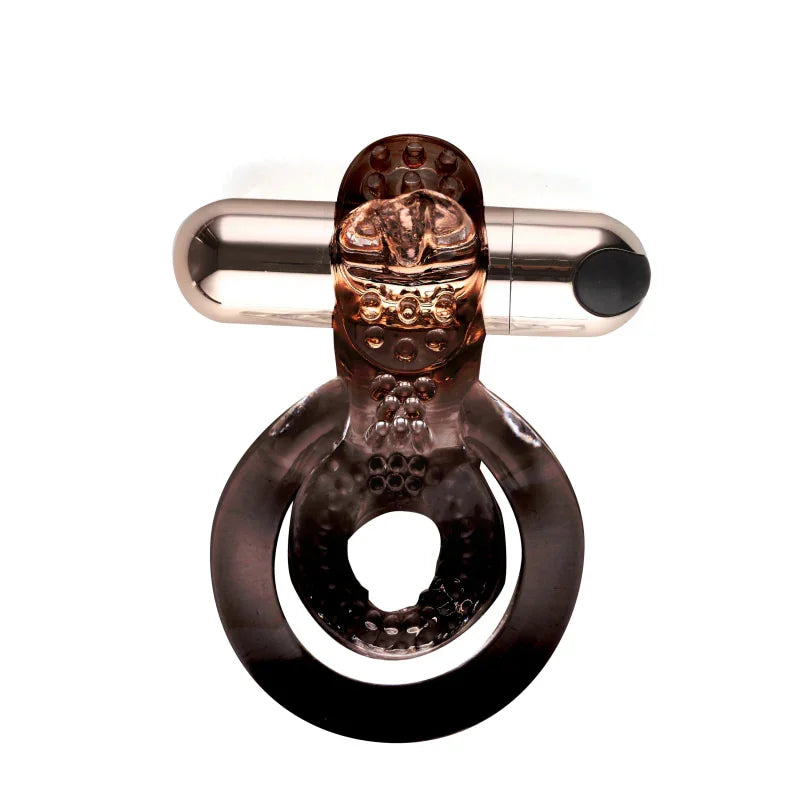 Jayden Vibrating Erection Enhancer Ring - Rose Gold