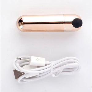 Jessi Gold Super Charged Mini Bullet - Rose Gold - MyPleasure