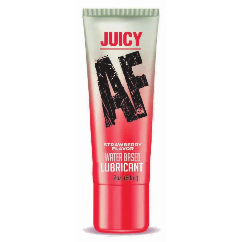 Juicy Af - Strawberry Water Based Lubricant - 2 Oz - MyPleasure