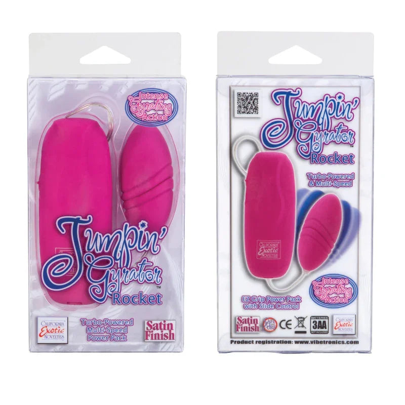 Jumpin Gyrator Rocket - Pink - MyPleasure