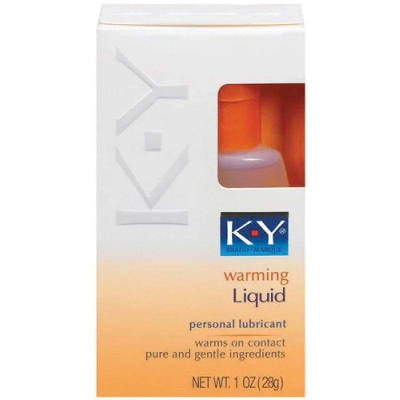 K-Y Warming Liquid 2.5 Oz Bottle - MyPleasure