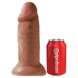 King Cock 10" Chubby - Tan