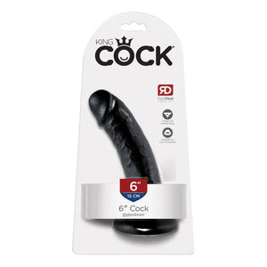 King Cock 6-Ich Cock - Black - MyPleasure