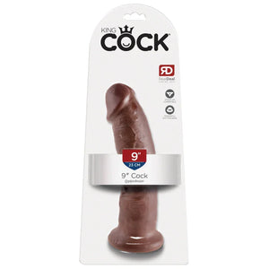 King Cock 9-Inch Cock - Brown - MyPleasure