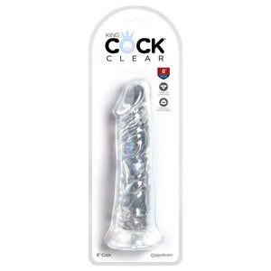 King Cock Clear 8" Cock - MyPleasure