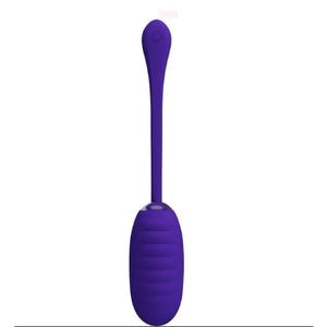 Kirk Rechargeable Vibrating Egg - Purple - MyPleasure