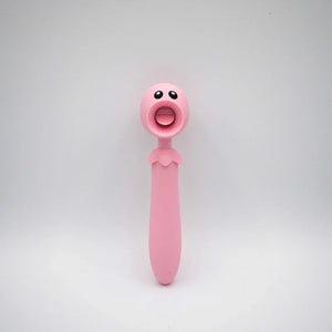 Lick n' Stick Clit Flicker and G-Spot Vibrator - Pink - MyPleasure