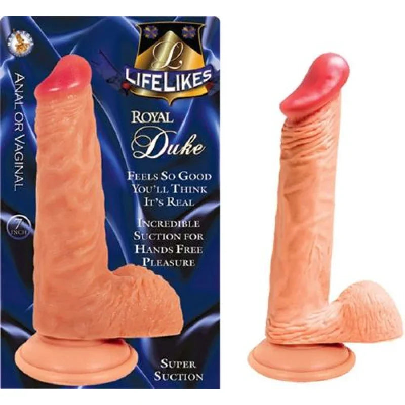 Lifelike Flesh Royal Duke 7" - MyPleasure