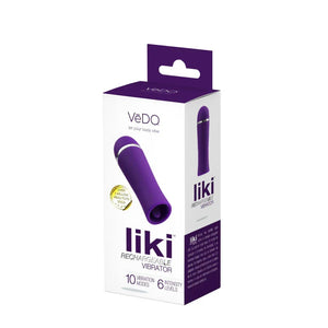 Liki Rechargeable Flicker Vibe - Deep Purple - MyPleasure