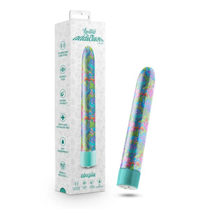 Limited Addiction - Utopia - 7 Inch Rechargeable Vibe - Aqua - MyPleasure