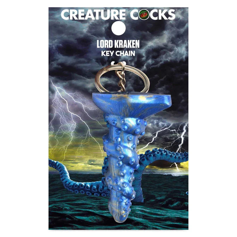 Lord Kraken Keychain - Blue - MyPleasure