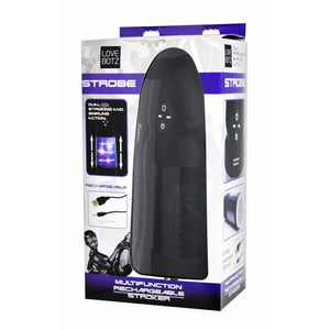 Love Botz Stroke Multifunction Rechargeable Stroker - MyPleasure