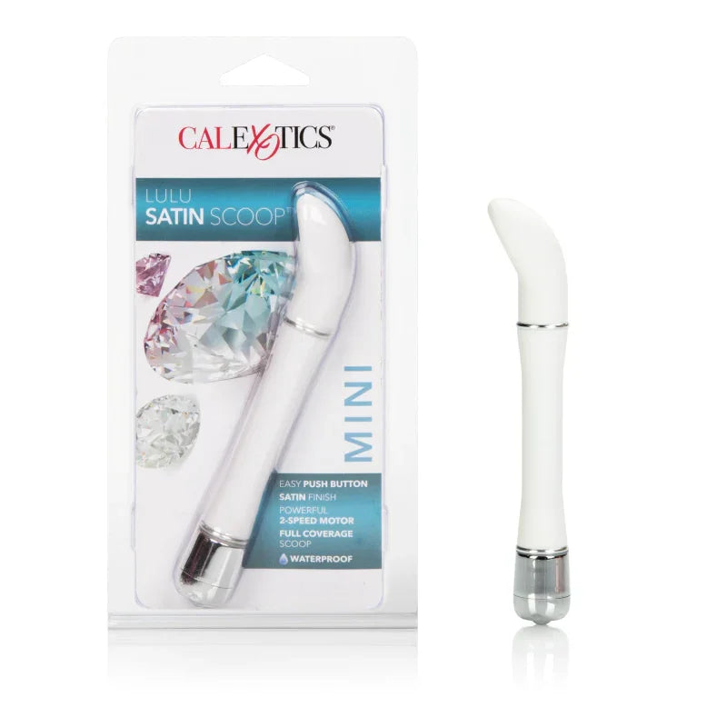 Lulu Satin Scoop Vibe - White - MyPleasure
