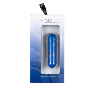 Luna Super Charged Mini Bullet - Blue - MyPleasure