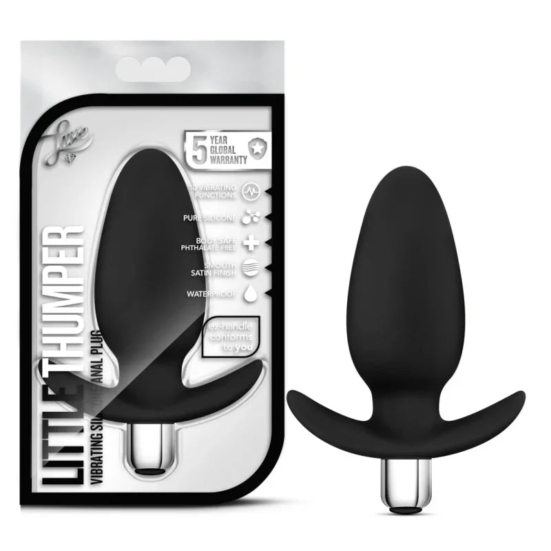 Luxe Little Thumper - Black - MyPleasure