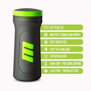 M for Men - M2 - Male Masturbator Cup - Black - MyPleasure