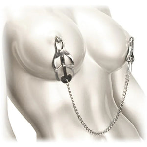 Masters Sterling Nipple Clamps Monarch - MyPleasure