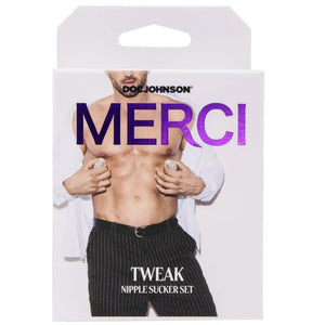 Merci - Tweak - Nipple Sucker Set - Clear - MyPleasure