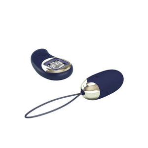 Mina Vibrating Remote Control Egg - Blue - MyPleasure