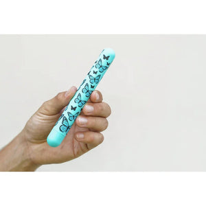 Monarch X-Long Butterfly Print Bullet - Blue - MyPleasure