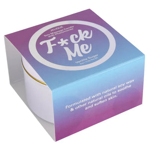 Mood Candle - Fuck Me - Vanilla Sugar - 4 Oz. Jar - MyPleasure