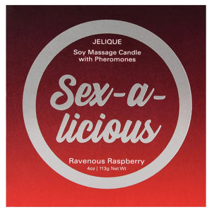 Mood Candle - Sex-a-Licious - Ravenous Raspberry - 4 Oz. Jar - MyPleasure