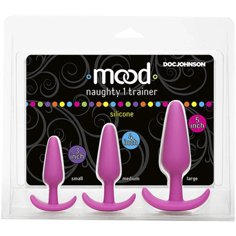 Mood - Naughty 1 Anal Trainer Set - Pink - MyPleasure
