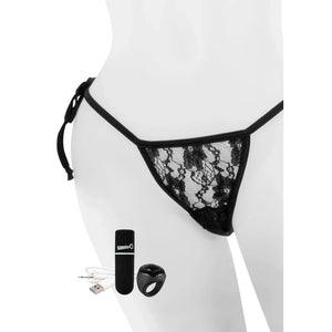 My Secret Charged Remote Control Panty Vibe - Black - MyPleasure