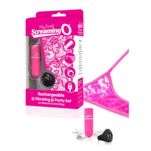 My Secret Charged Remote Control Panty Vibe - Pink - MyPleasure