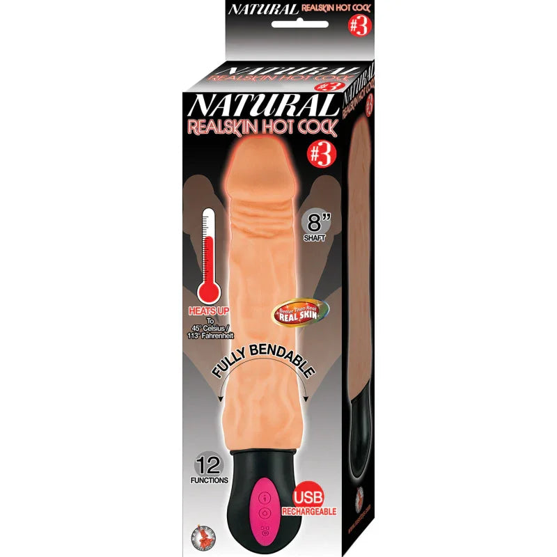 Natural Realskin Hot Cock #3 - Flesh - MyPleasure