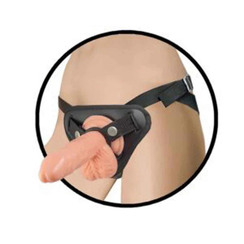 Natural Strap-on Harness With Dong - Light - MyPleasure