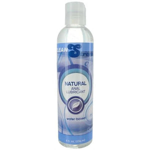 Natural Water Based Anal Lubricant 8 Oz - MyPleasure