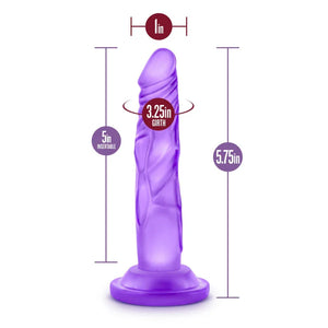 Naturally Yours - 5 Inch Mini Cock - Purple - MyPleasure