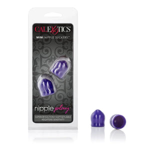 Nipple Play Mini Nipple Suckers - Purple - MyPleasure