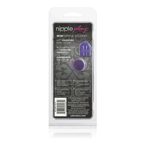 Nipple Play Mini Nipple Suckers - Purple - MyPleasure
