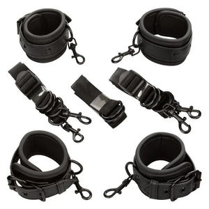 Nocturnal Collection Bed Restraints - Black - MyPleasure