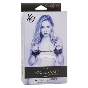 Nocturnal Collection Wrist Cuffs - Black - MyPleasure