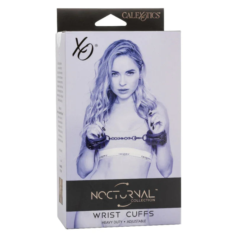 Nocturnal Collection Wrist Cuffs - Black - MyPleasure