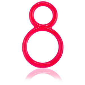 Ofinity Double Ring - Red - MyPleasure