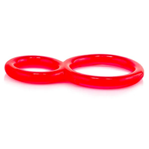 Ofinity Double Ring - Red - MyPleasure