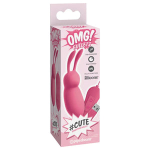 Omg! Bullets Cute Vibrating Bullet - Pink - MyPleasure