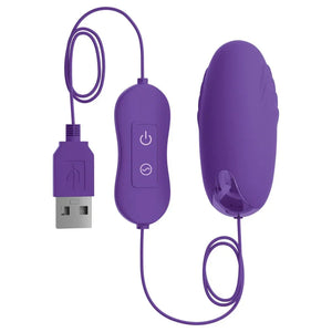 Omg! Bullets Happy Vibrating Bullet - Purple - MyPleasure