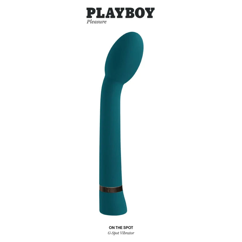 On the Spot - G-Spot Vibrator - Deep Teal - MyPleasure