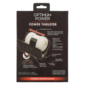 Optimum Power Power Thruster - Black - MyPleasure