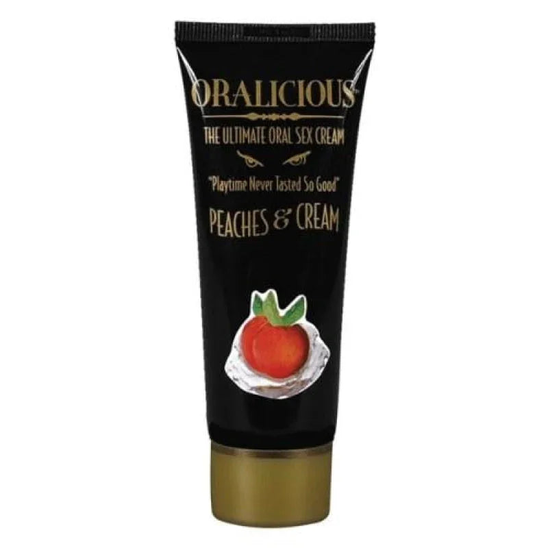 Oralicious - Peaches & Cream - 2 Fl. Oz. - MyPleasure