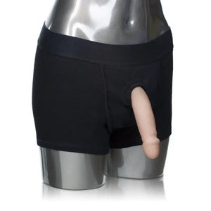 Packer Gear Boxer Brief Harness - Large/extralarge - Black - MyPleasure